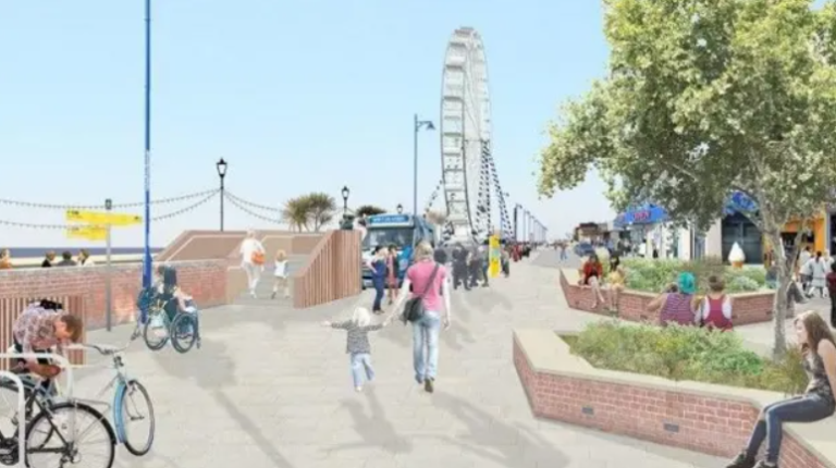 Felixstowe seafront pedestrianisation
