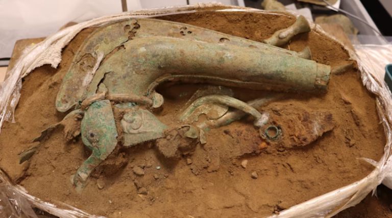 Rare Iron Age carnyx discovered in Norfolk provides glimpse into ancient British culture