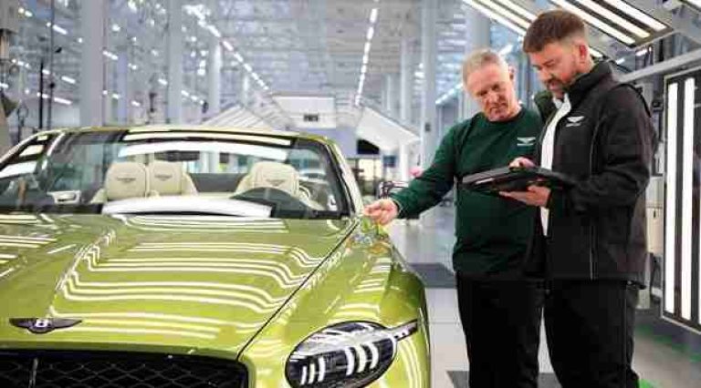 Bentley Motors Unveils Innovative Workwear For Electric Vehicle Production In Crewe