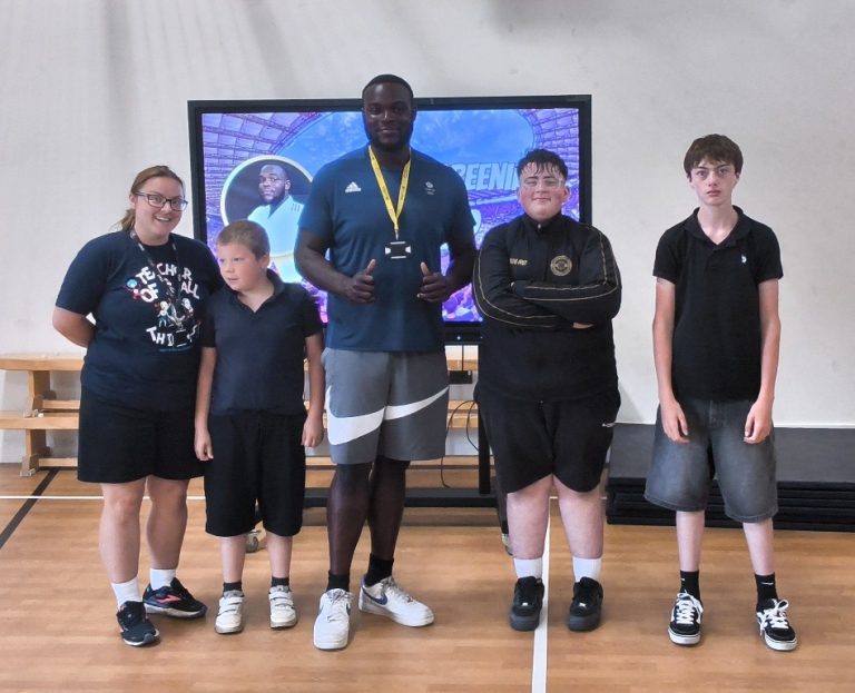 Team GB Judo Champion Wes Greenidge Inspires Duke of Lancaster School Pupils in Norfolk