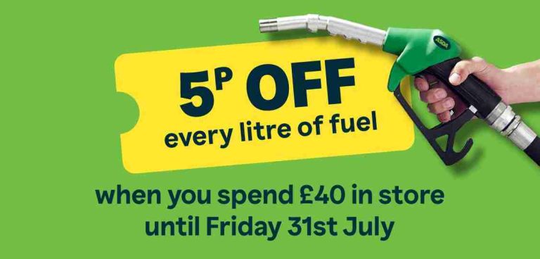 Asda Rewards Launches First-Ever Fuel Saving Discount with 5p per Litre Coupon