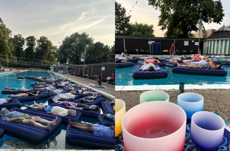 Jesus Green Lido to Host Unique Floating Grove Sound Bath Wellbeing Sessions