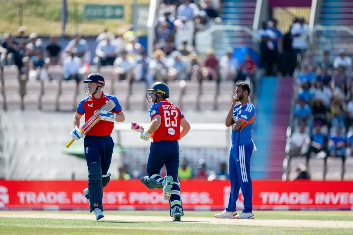 ENG vs IND 5th T20I: Buttler Century and Brook Blitz Secure Emphatic 4-0 Series Sweep in Southampton