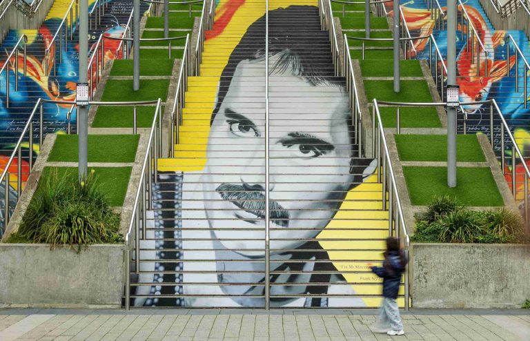 Wembley Park Unveils Spectacular 30Ft Anamorphic Freddie Mercury Mural For Music Legend’s 80th Birthday