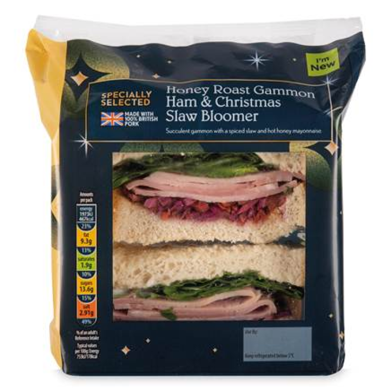 Aldi Unveils Christmas Sandwich Range With Prices Starting From £1.99